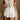 Cora White Pleated Flare Mini Skirt- front view