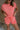 Ariana Washed Coral Shorts- frontal top view