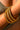 - Earthbound Gold Ribbed Bangle- front view