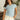 Ellis Light Blue & White Striped Top - front view