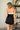 Bella Black & White Strapless Top - back view