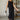Black Lyra Black Floral Lace Skirt- full front view