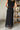 Black Lyra Black Floral Lace Skirt- back view