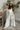 Kendall White & Black Striped Wide Leg Pants - full body front view
