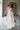 Selene White & Brown Flare Maxi Dress- full body view