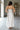 Selene White & Brown Flare Maxi Dress- back view