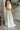 Kendall White & Black Striped Wide Leg Pants - lower body side  view