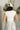 Hayden Off White Cap Sleeve Tee - back view