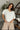 Lainey White Cotton Short Sleeve Top- front view