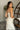 Grace Oatmeal Flare Strapless Top- frontal side view