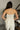 Grace Oatmeal Flare Strapless Top- back view