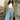 Presley Washed Denim Wide Leg Pants- full body view