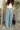 Presley Washed Denim Wide Leg Pants- close up front view