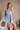 Breana Denim Ruffle Romper - front 