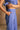 Blair Periwinkle Blue Linen Wide Leg Pants- close up side view