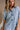 Brooklyn Washed Denim Short Sleeve Romper- close up front view