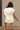 Izzy Off White Sleeveless Hoodie - back