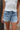 Just USA: Dani Western Pocket Denim Shorts - close up front