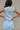 Sena Blue Denim Lace Front Tie Top - back view