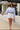 Lola Baby Blue & White Stripe Button-Up Top- full body front view