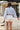 Lola Baby Blue & White Stripe Button-Up Top- full back view