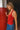Ginny Red American Flag Halter Tank - side view