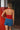 Ginny Red American Flag Halter Tank - back view