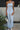 Quinn Blue Strapless Wide Leg Jumpsuit - lower front view