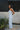 Quinn Blue Strapless Wide Leg Jumpsuit - full side view
