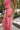 Emma Red & White Stripe Wide Leg Pants- close up side view