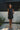 Nila Black Floral Applique Mini Dress - full front view