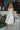 Monroe Natural Floral Linen Midi Dress - full body view