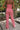 Emma Red & White Stripe Wide Leg Pants- back view