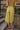 Julie Green Slit Wide Leg Pants - back view