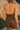Penny Brown Linen Halter Top - back view