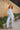 Camden Blue Denim Scalloped Pants - full body view