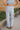 Camden Blue Denim Scalloped Pants - lower body back view