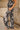 Lilly Black & Ivory Floral Pants - lower body side view