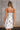 Brit Ivory & Black Floral Mini Dress -  back view