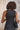 Roxanne Black & White Polka Dot Top - back view