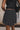 Clea Black & White Polka Dot Mini Skirt - back view