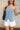 Allie Strapless Denim Top - front