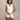 Darcy Beige Linen Vest - front view -  front view