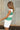 Becca Ivory & Green Striped Knit Top - side view