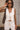 Verona Natural Linen Tie Front Vest - front view