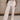 Verona Natural Linen Pants - lower front view