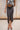 Reyna Black Satin Midi Wrap Skirt - lower body front view