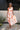 Pollie Orange Multi Floral Midi Dress - full body front view