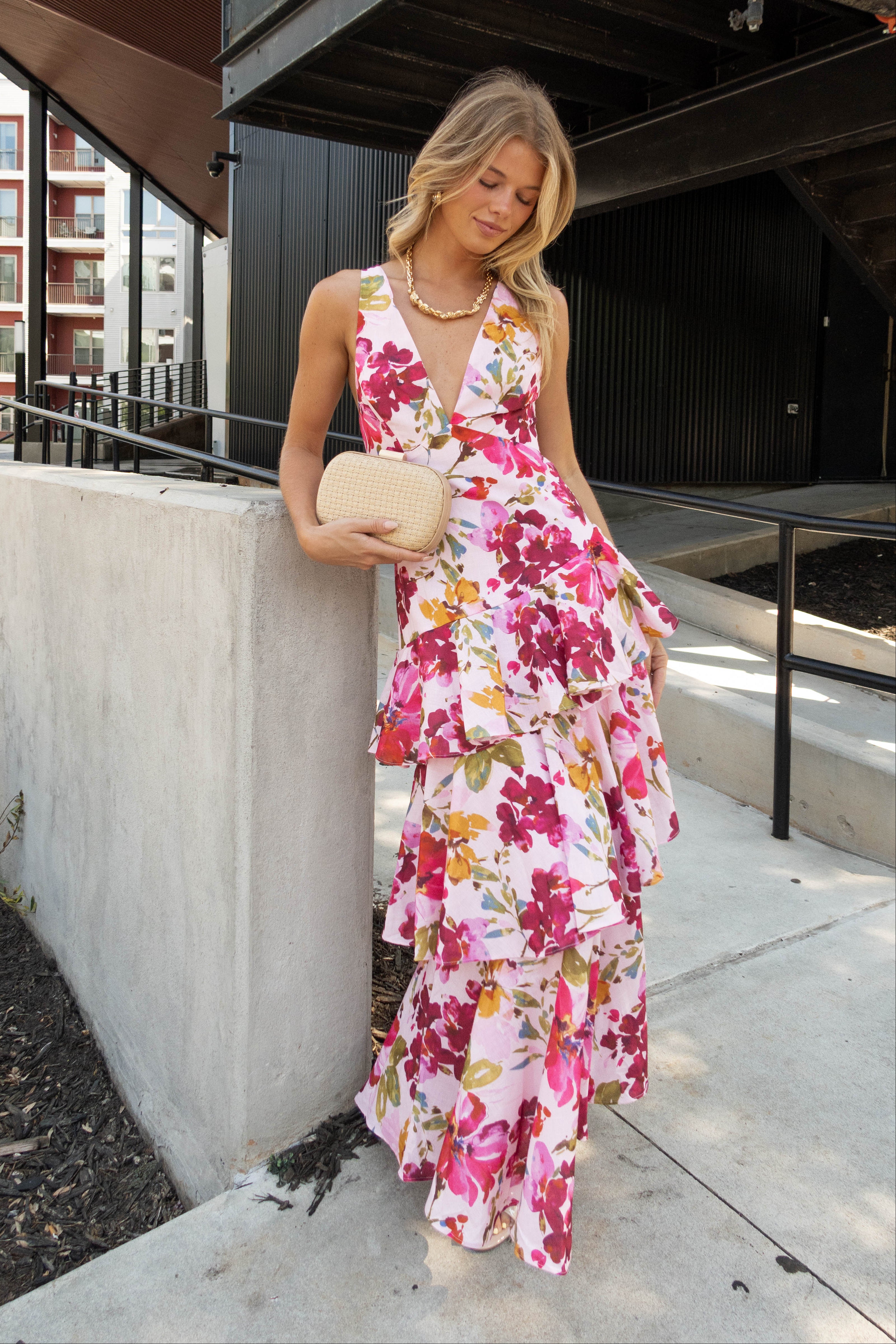 florence pink dress FLORENCE DRESS S