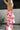 Florence Pink Floral Tiered Maxi Dress - back